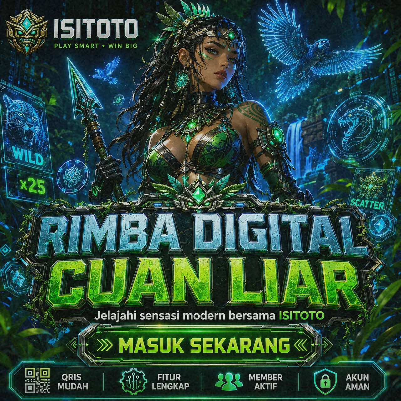 Ilustrasi panduan ISITOTO — Cara Masuk untuk Pemain di Indonesia